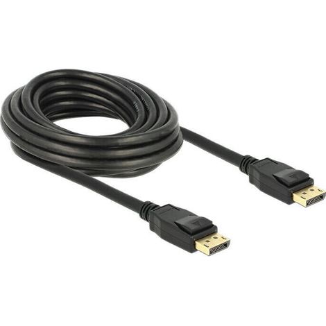 DELOCK Cable DisplayPort 1.2 Macho a DisplayPort Macho 5M Negro (1/2)
