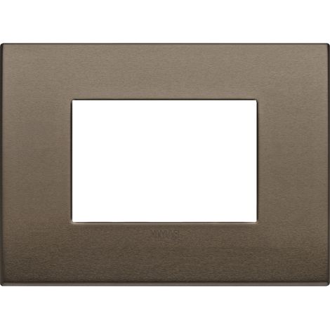 VIMAR - 19653.17 Placca Classic 3M bronzo scuro