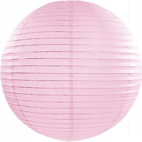 Lanterne en papier, rose clair, 35 cm (1/5)