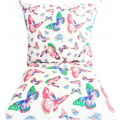 Bettwäsche-Set 120x160 für Mädchen, Kinder-Set, 100% Baumwolle