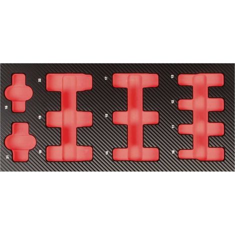 Projahn ProForm Einlage leer für 1/2 lange Nüsse (1/2)