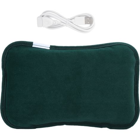 Chauffe-Mains Portable - Chauffage Graphène Rapide USB - Pour Bureau Et Extérieur - Vert Foncé (1/5)