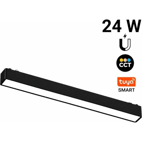 Luminaria Lineal Para Carril Magnético - 24W - 120º - 26mm -
