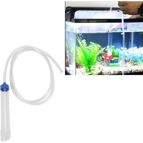 Nettoyeur de gravier manuel pour aquarium siphon d'entretien pour petit réservoir