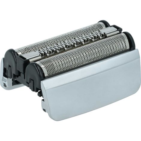 vhbw Ersatz-Scherkopf kompatibel mit Braun Series 8 Elektrorasierer, Schwarz Silber (1/4)