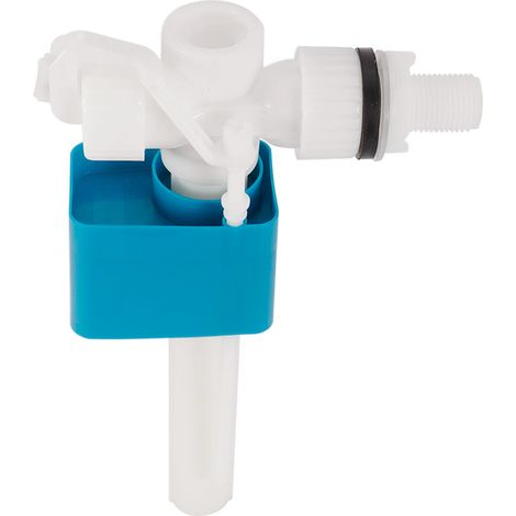 Robinet d'arrivée d'eau latéral professionnel neuf de 1/2 pouce pour réservoir - Tige en laiton (plastique) (1/5)