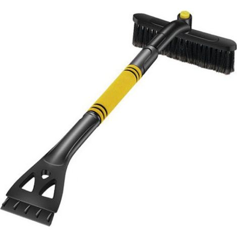 Outils de déneigement-outils de déneigement brosse à neige multifonctionnelle rétractable et détachable 64 cm