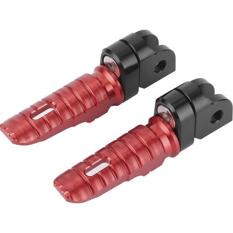 Paire de repose-pieds avant pour moto, compatibles avec Honda CB125R, CB300R, CB1300SF et CB600FR. (1/5)