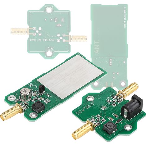 Antenne verte pour micro-radio MetalPC MF/HF/VHF/SDR, compatible avec les radios à transistors et les radios à minerai. (1/5)