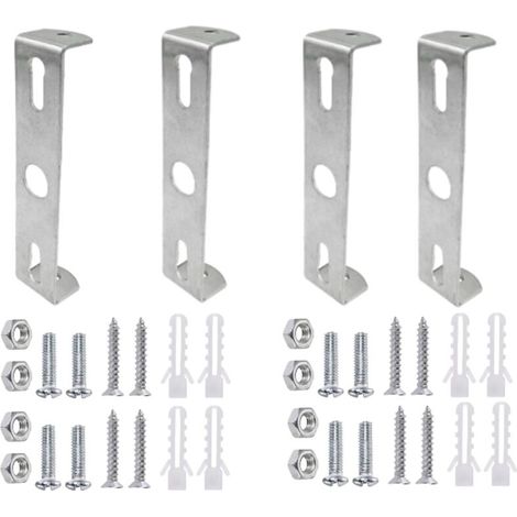 Set base per plafoniera, accessori di fissaggio per sospensione, staffa di montaggio a soffitto, adatto per lampade a sospensione per casa e ufficio.