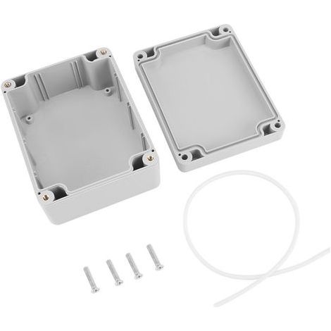 Boîte de Derivation, Boitier Etanche Exterieur, Boîte de jonction, Boitier electrique, ABS IP65 DIY Boîte de câblage, pour les équipements électriques intérieure et extérieure (115 90 55mm) (1/5)