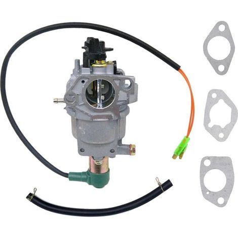 Vergaser für GX390 Generator, kompatibel mit Generac GP5000, GP5500, GP6500 5KW, 5,5KW und 13 PS chinesischen Generatormotoren, 188F. (1/4)
