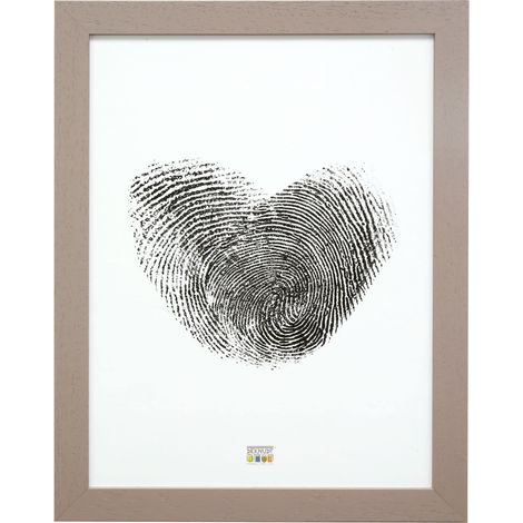 Cadre Bois Couleur Taupe Photo 30x40cm S226K9 (1/5)