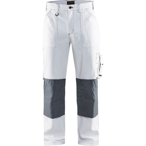 Pantaloni da pittore Blaklader 100% cotone Bianco 38