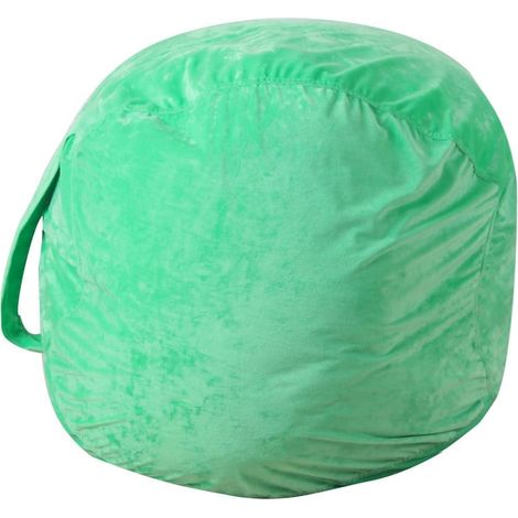 Sac De Rangement Pour Peluches - Fauteuil Sac À Haricots Souple En Tissu Rayé - Conception Ergonomique Pour Enfants - 1 Pièce (1/4)