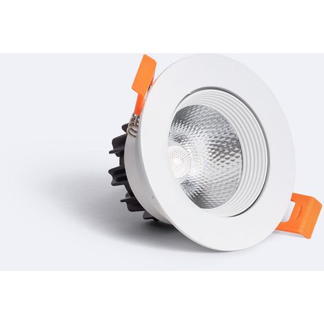 LED Downlight Einbaustrahler 5W Rund COB CRI90 Ausschnitt Ø 70 mm 4000K Neutralweiß