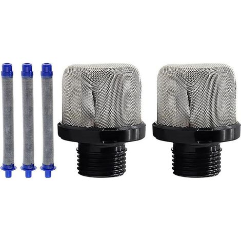 Kit d'accessoires de filtre pour machine de pulvérisation Airmat, passage d'admission pour pistolet de pulvérisation sans air (1/5)