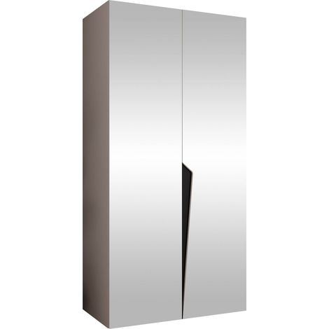 Armoire Hartford 613, Cachemire, 202x100x52cm, Portes d'armoire: Avec des charnières, Nombre d'étagères: 0 (1/5)