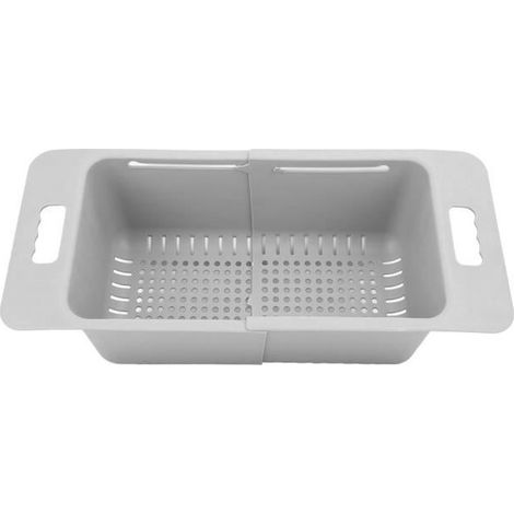 Panier de congélateur coffre - - Réglable - 40 à 52 cm - Plastique PP - te