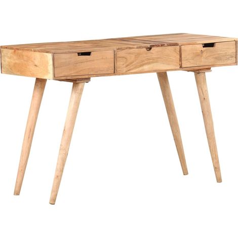 Maison Exclusive - Tavolo da Trucco con Specchio 112x45x76 cm Massello di Acacia