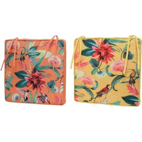 Cuscino da giardino per poltrona e sedia 38 x 38 cm