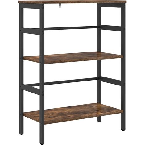 Maison Exclusive - Bücherregal Geräucherte Eiche 60 x 29,5 x 81 c
