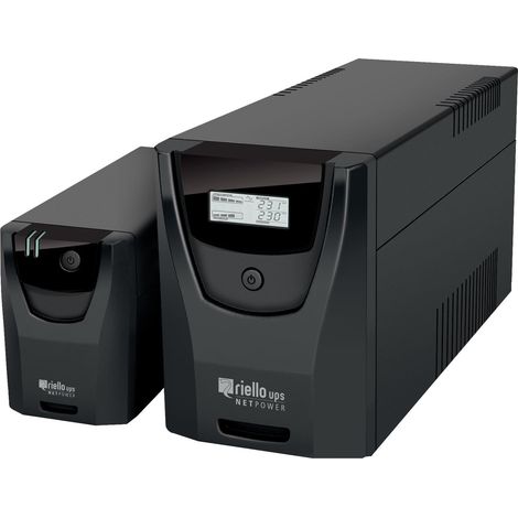 Riello NPW 1000 Unterbrechungsfreie Stromversorgung (USV) Line-Interaktiv 1 kVA 600 W 6 AC-Ausgänge (1/5)