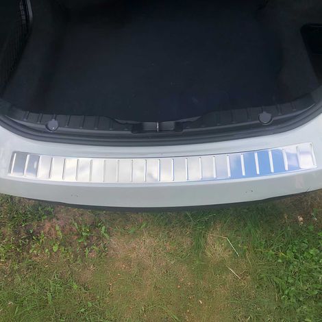 OMAC Ladekantenschutz für BMW 5er F10 Limo 2010-2016 Edelstahl Chrom (1/5)