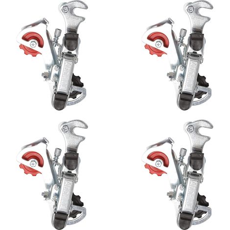 4X Pieces de Velo de Course Argent Metal 3-7 Vitesses Transmission Arriere (1/5)