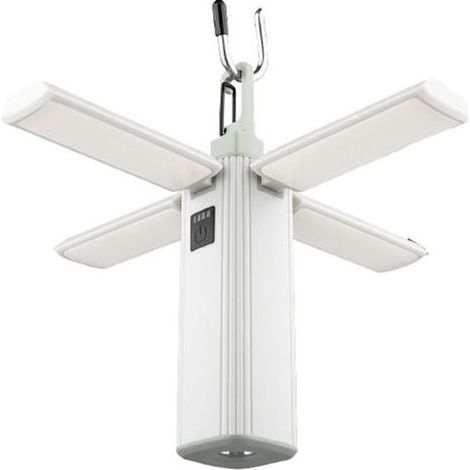 Lanterne de camping solaire rechargeable 2000 mAh pliable pour tente de camping, alimentée à l'énergie solaire, 3 modes d'éclairage, lanternes solaires suspendues d'extérieur, lampes de secou (1/5)
