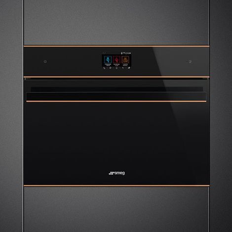 Smeg Linea Forno SFP6101TB3 Nero. Dimensione del forno: Media, Tipo di forno: Forno elettrico, Capacità interna forno totale: 70 L. Posizionamento dell'apparecchio: Da incasso, Colore del prodotto:...