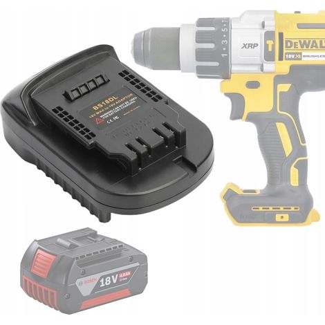 Bosch 18V auf Dewalt 18V Batterieadapter/Konverter (BS18DL)