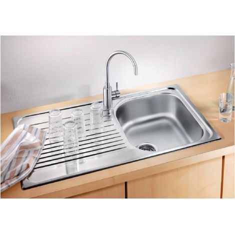 Evier Blanco Tipo 45 S - Inox Lisse (1/3)