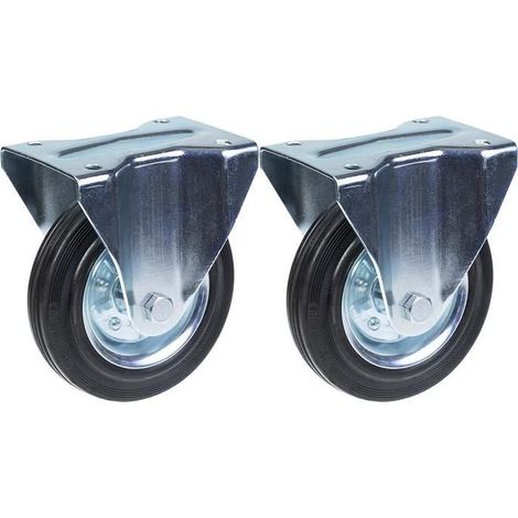 Rollen - ZHONGSHAN - 160 mm - Set von 2 - Fest - Tragfähigkeit 300 kg