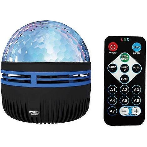 Projecteur d'aurores boréales, veilleuse LED rechargeable avec projection d'étoiles galactiques et de vagues océaniques, télécommande incluse, idéal pour une chambre d'enfant, un anniversaire ou toute (1/5)