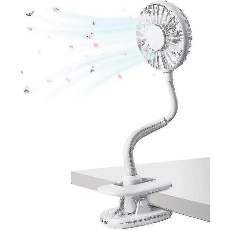 USB-Clip-Ventilator, Mini-Flexventilator, Tischventilator – L (1/4)