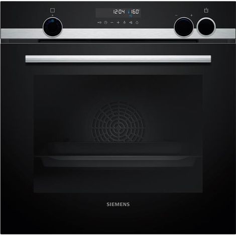 Horno de vapor de acero inoxidable de 71 L y 60 cm - HR578GFS7F - Siemens -