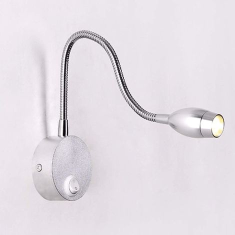 Lampe de Lecture LED avec Bras pivotant et Interrupteur (1/5)