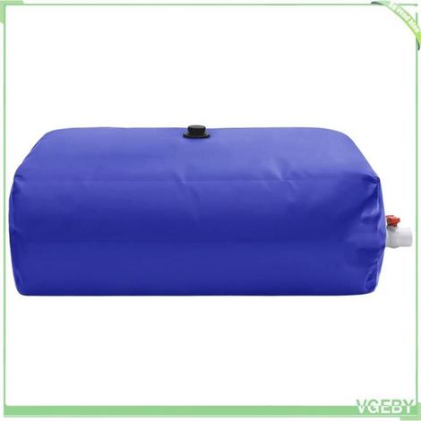 Réservoir d'eau pliable - FAFEICY - 156329 - 1000 L - PVC résistant - Robinet & connecteur (1/5)
