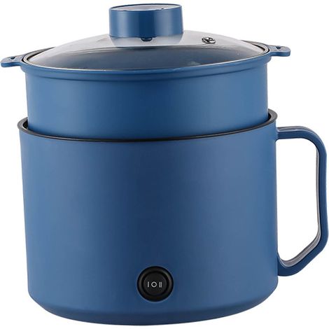 Freidora eléctrica multifuncional, mini olla eléctrica, olla a presión [Para cocineros individuales/hogares], olla eléctrica CN, olla a presión, freidora eléctrica, revestimiento antiadherente, almace (1/5)