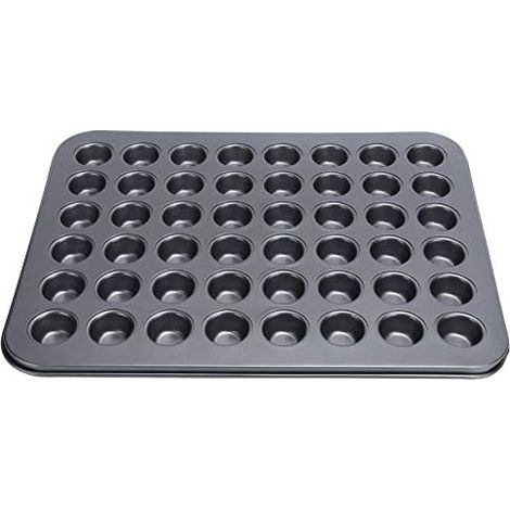 Plateau à Muffins, 48 Tasses Non Stick pour Muffins Ronde Cupcake Pan Plateau Moule de Cuisson Ustensiles de Cuisson Accessoire de Cuisson Muffin Plateau Cupcake Moule à Antiadhésif,Parent,-