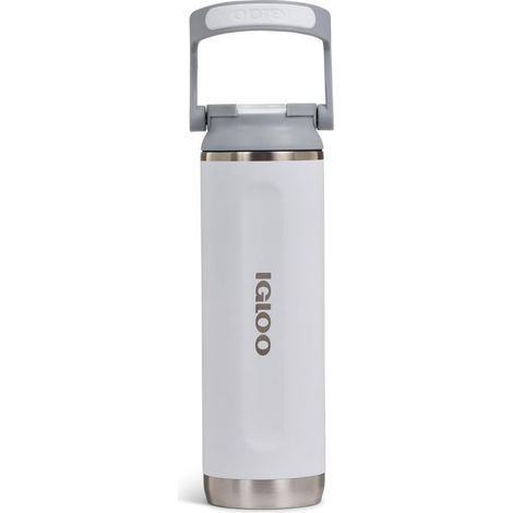 Igloo Borraccia Termica Sipper 20 In Acciaio Inox 0,6 L Isolata A Prova Di Perdite Bianco