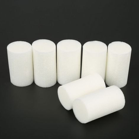 Pumpenfilter, langlebiger Hochdruckfilter, 2 x 3,5 cm, weiße Baumwollfaser, 30 MPa, für YONG HENG Luftkompressor Crezuo.