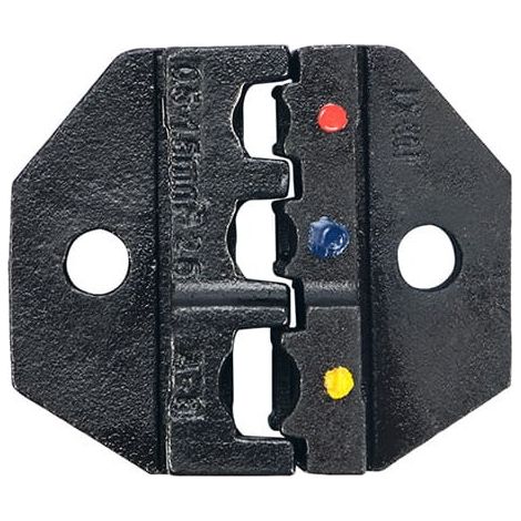 Matrice de sertissage pour faston pré-isolé 0,5-6 mmq
