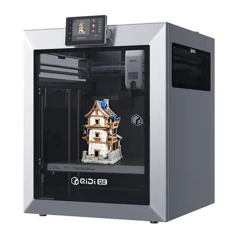 Imprimante 3D QIDI Q2, FDM à boîtier fermé avec chambre chauffante à 65 °C, filtration de l’air ultra-avancée, vitesse élevée de 600 mm/s, caméra IA, mise à niveau automatique complète, volume d’impre (1/5)
