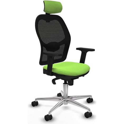 piqueras-y-crespo Chaise moderne pistache bureau ergonomique (1/3)