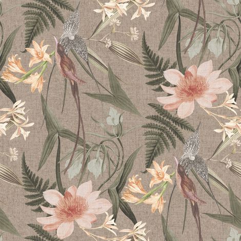 Superfresco Easy 113266 WP PARADISE GARDEN TAUP Vliestapete 10mx52cm