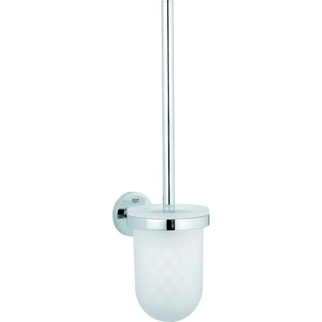 Grohe Essentials - Escobilla con soporte para inodoro, supersteel 40374DC1 (1/4)
