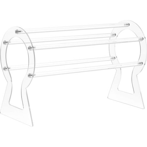 Présentoir transparent pour bandeaux, support de rangement pour bandeaux, support en acrylique pour bandeaux (1/5)
