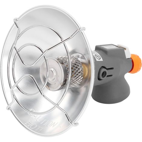 Chauffage compact à gaz pour tente, idéal pour le camping, la pêche et les explorations en plein air. (1/5)